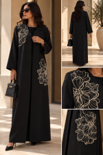 Flower Abaya - Image 2